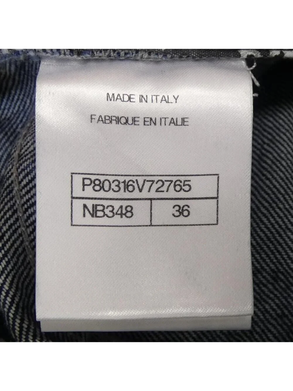 Chanel 25B Look 40 Jeans